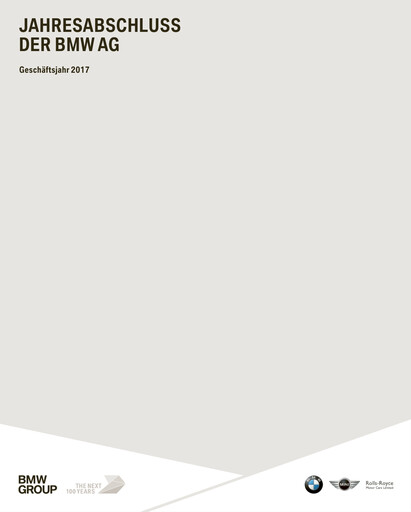 Miniature BMW Bilan financier 2017