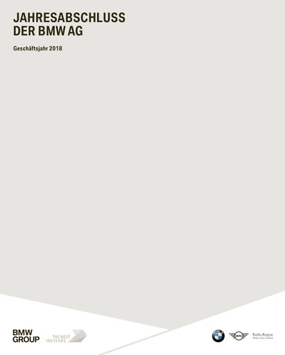 Miniature BMW Bilan financier 2018