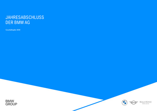 Thumbnail BMW Financial Statement 2020