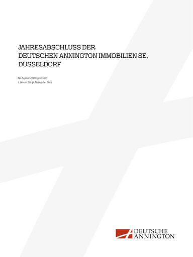 Thumbnail Vonovia Financial Statement 2013