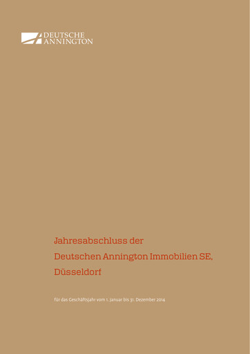 Thumbnail Vonovia Financial Statement 2014