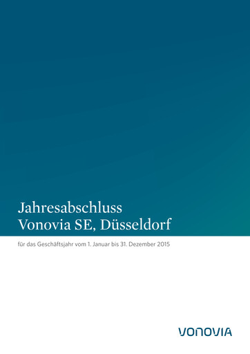 Thumbnail Vonovia Financial Statement 2015