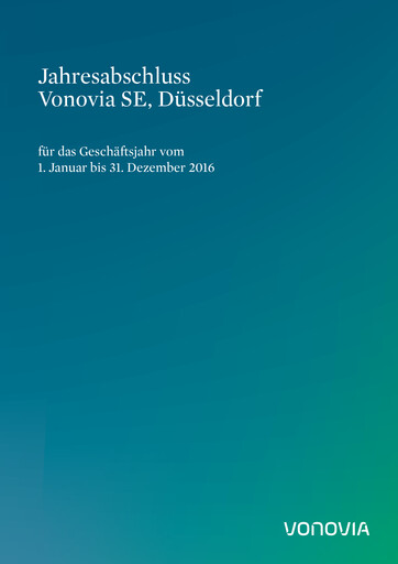 Thumbnail Vonovia Financial Statement 2016