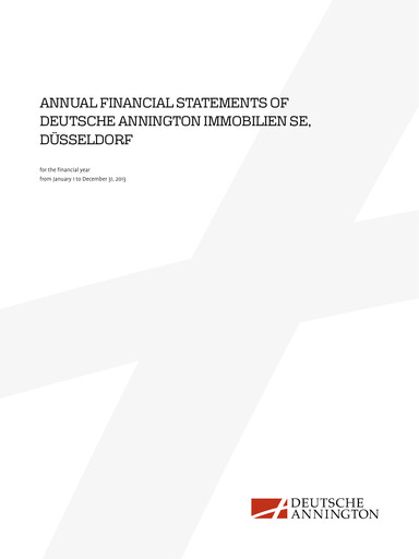 Thumbnail Vonovia Financial Statement 2013