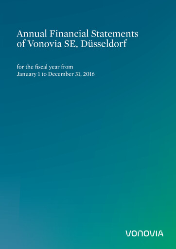 Thumbnail Vonovia Financial Statement 2016