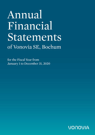 Thumbnail Vonovia Financial Statement 2020