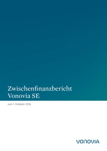 Thumbnail Vonovia Half-year Report 2016-h1