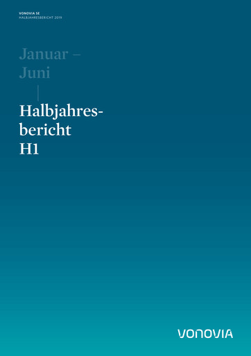 Thumbnail Vonovia Half-year Report 2019-h1