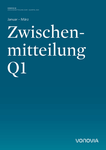 Thumbnail Vonovia Quarterly Report 2021-q1