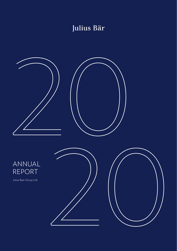 Thumbnail Julius Bär Annual Report 2020