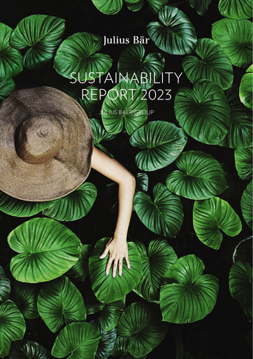Miniature Julius Bär Rapport de durabilité 2023