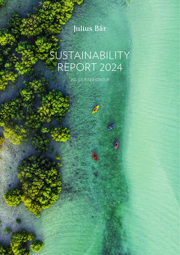 Miniature Julius Bär Rapport de durabilité 2024