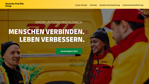 Thumbnail DHL Group (Deutsche Post) ESG Report 2022
