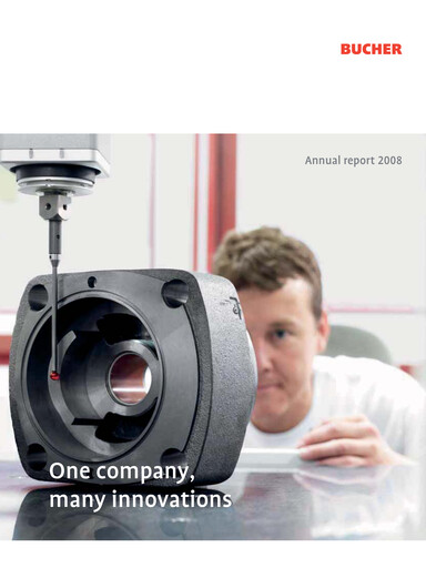 Thumbnail Bucher Industries Annual Report 2008