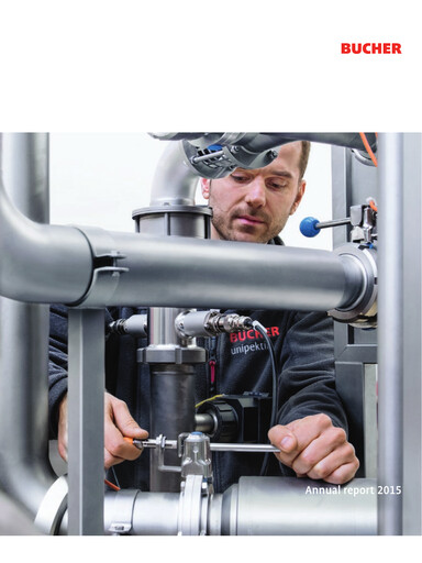 Thumbnail Bucher Industries Annual Report 2015