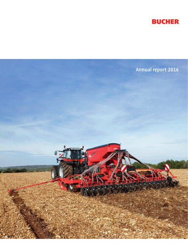 Thumbnail Bucher Industries Annual Report 2016