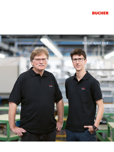 Thumbnail Bucher Industries Annual Report 2018