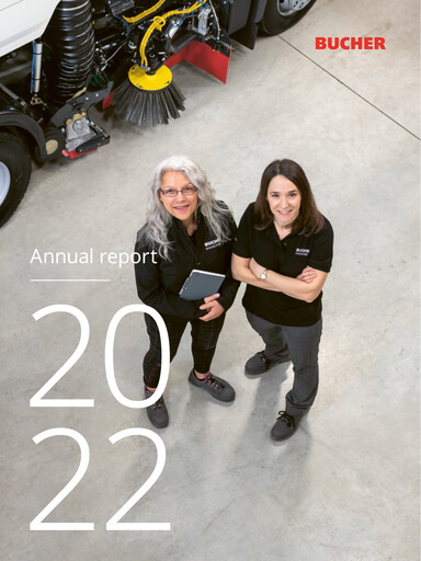 Thumbnail Bucher Industries Annual Report 2022