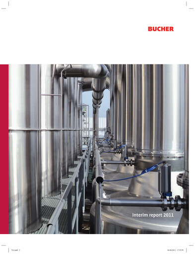 Thumbnail Bucher Industries Half-year Report 2011