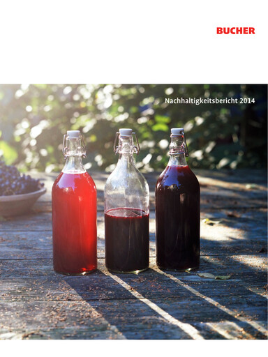 Thumbnail Bucher Industries Sustainability Report 2014