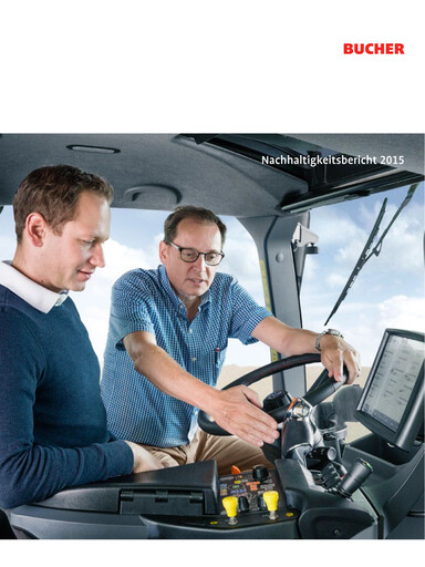 Thumbnail Bucher Industries Sustainability Report 2015