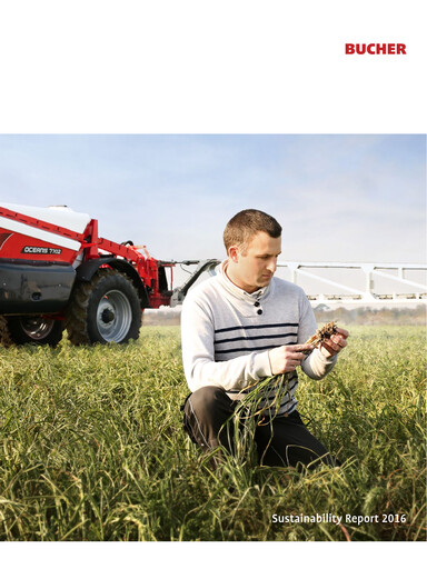 Thumbnail Bucher Industries Sustainability Report 2016