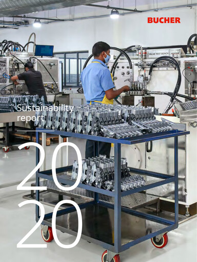 Thumbnail Bucher Industries Sustainability Report 2020