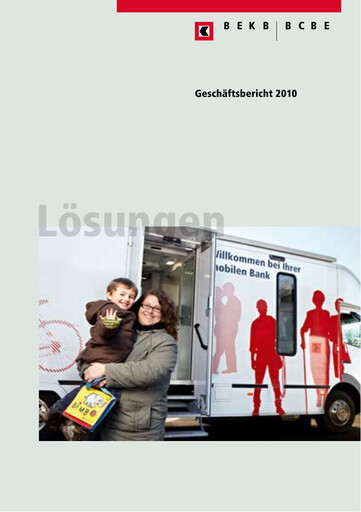 Thumbnail Berner Kantonalbank Annual Report 2010