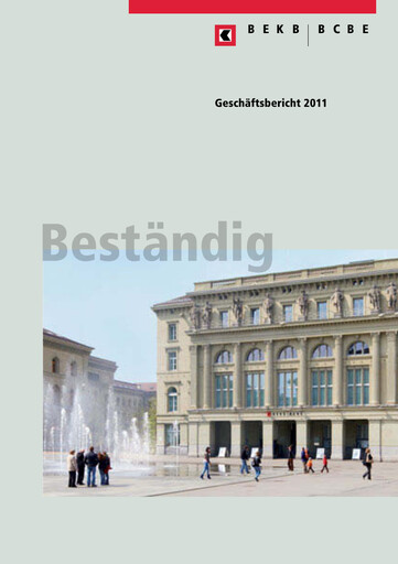 Thumbnail Berner Kantonalbank Annual Report 2011