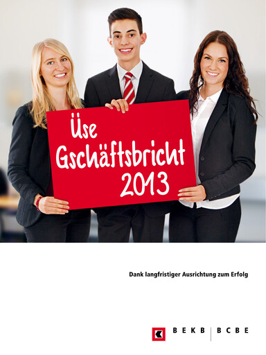 Thumbnail Berner Kantonalbank Annual Report 2013