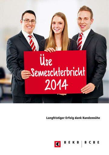 Thumbnail Berner Kantonalbank Half-year Report 2014-h1