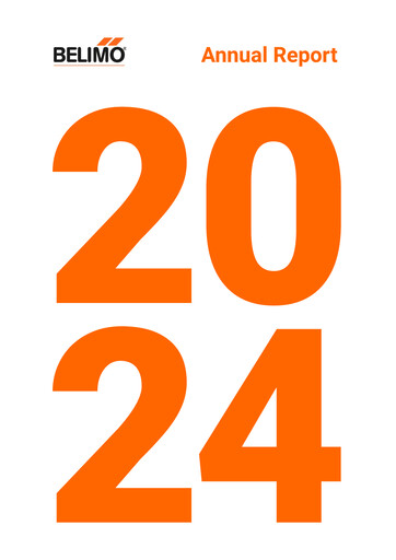 Thumbnail BELIMO Holding Annual Report 2024