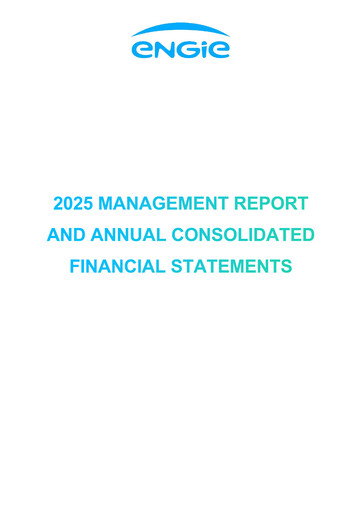 Thumbnail ENGIE Annual Report 2025