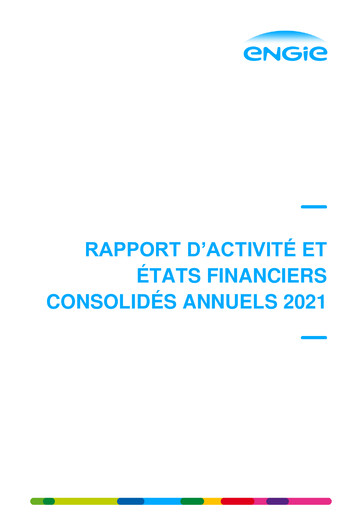 Thumbnail ENGIE Annual Report 2021