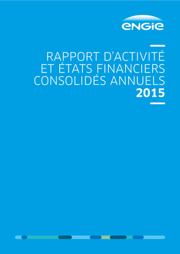 Thumbnail ENGIE Financial Report 2015