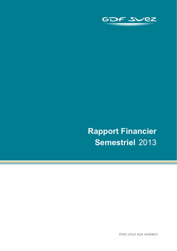 Thumbnail ENGIE Half-year Report 2013-h1