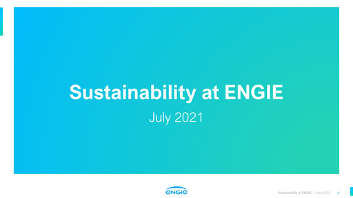 Vorschaubild ENGIE Nachhaltigkeitsbericht 2021