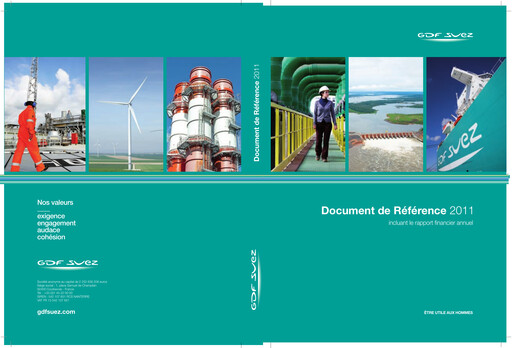 Miniature ENGIE Document d'enregistrement universel 2011
