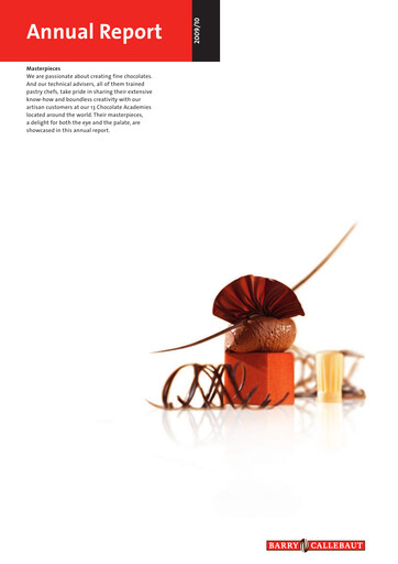 Thumbnail Barry Callebaut
 Annual Report 2009-2010