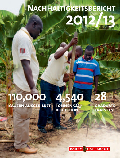 Thumbnail Barry Callebaut
 Sustainability Report 2012-2013