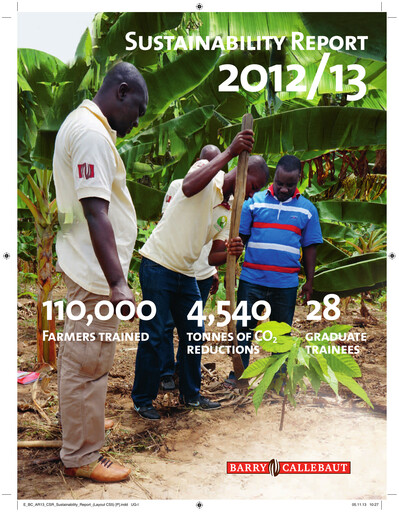 Thumbnail Barry Callebaut
 Sustainability Report 2012-2013