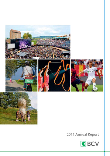 Thumbnail Banque Cantonale Vaudoise Annual Report 2011