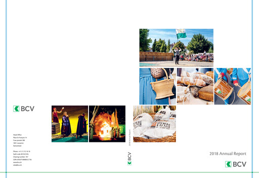 Thumbnail Banque Cantonale Vaudoise Annual Report 2018