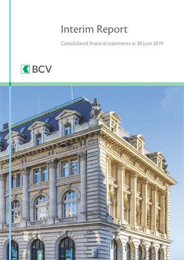 Thumbnail Banque Cantonale Vaudoise Half-year Report 2019-h1