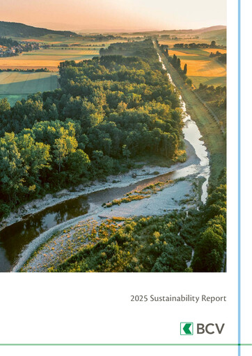 Thumbnail Banque Cantonale Vaudoise Sustainability Report 2025