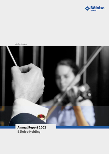 Thumbnail Bâloise Annual Report 2002