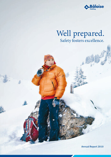 Thumbnail Bâloise Annual Report 2010