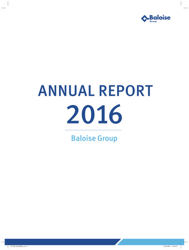 Thumbnail Bâloise Annual Report 2016