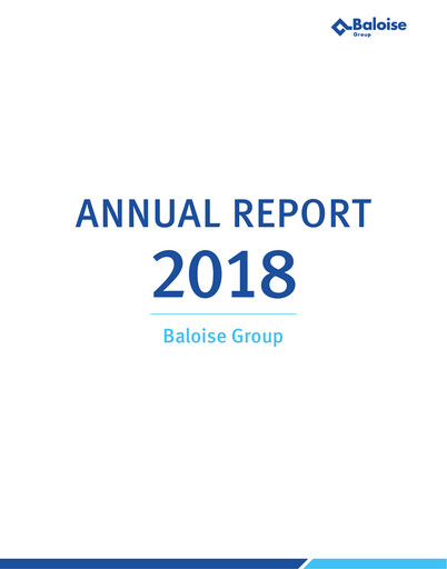 Thumbnail Bâloise Annual Report 2018