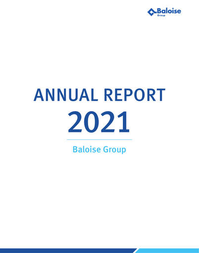 Thumbnail Bâloise Annual Report 2021